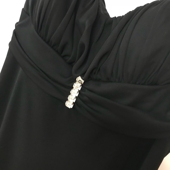 Semi formal black dress size 10 - Picture 2 of 8